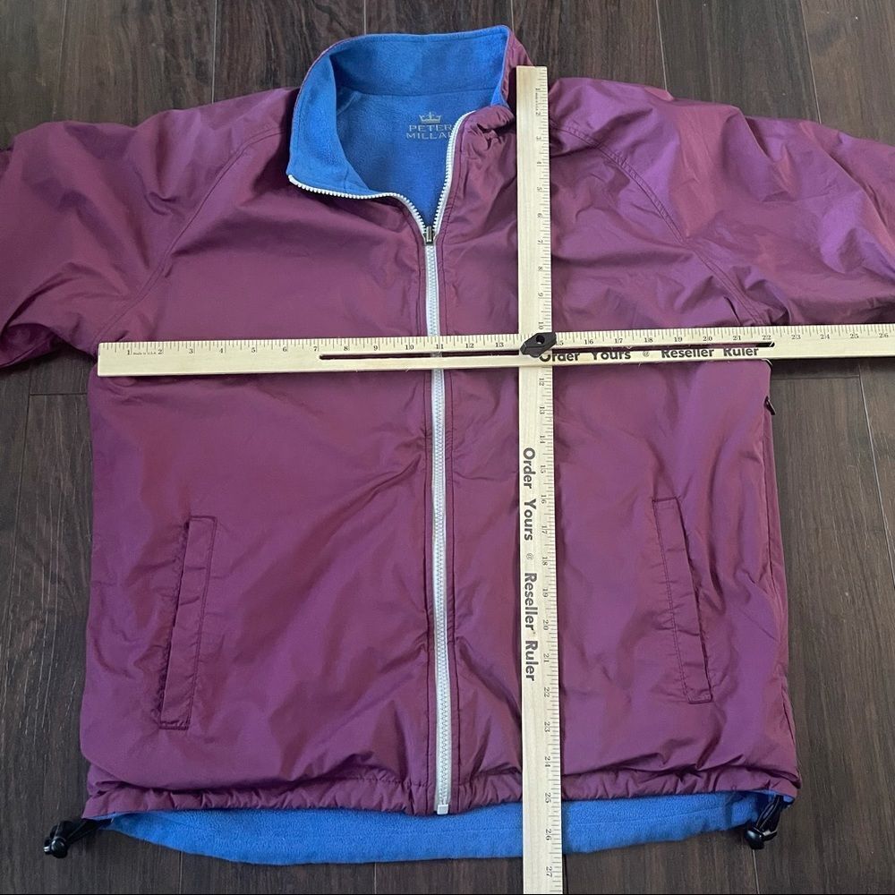 Peter Millar Reversible Jacket Windbreaker Fleece… - image 7